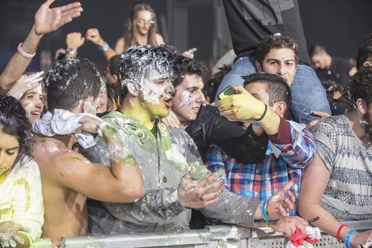 Steve Aoki at Forum De Beyrouth